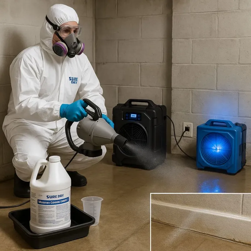 Sanitization and Odor Removal process in Lapel, IN