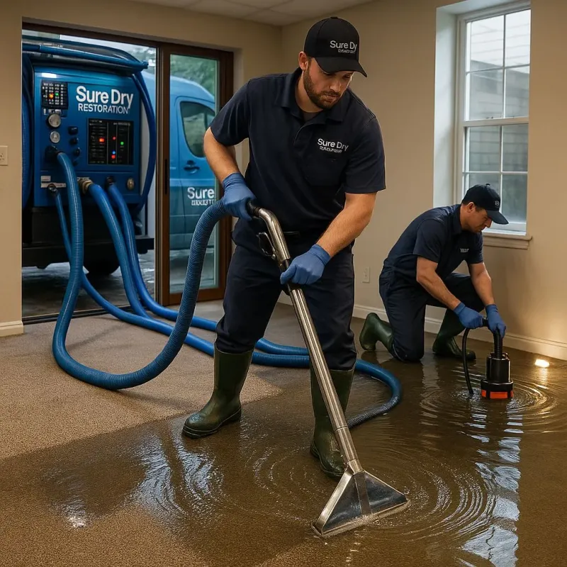 Water Extraction and Removal process in Lapel, IN